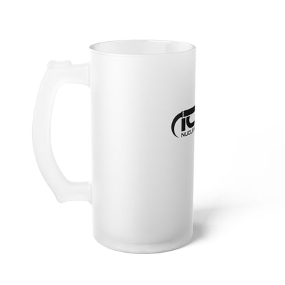 ICBM Frosted Glass Beer Mug