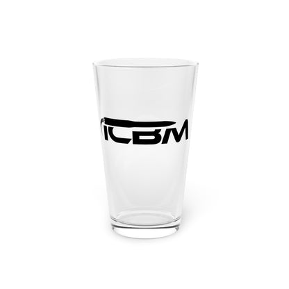 ICBM Pint Glass, 16oz