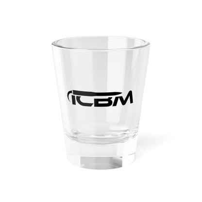 ICBM Shot Glass, 1.5oz