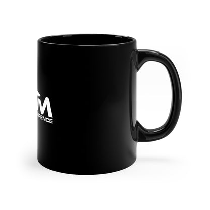 ICBM Black Coffee Mug, 11oz